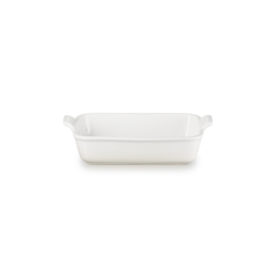 Rectangular Dish 26cm Meringue - Heritage