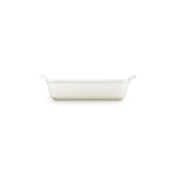 Rectangular Dish 26cm Meringue - Heritage