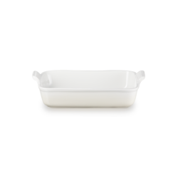 Rectangular Dish 32cm Meringue - Heritage
