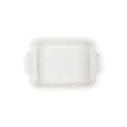 Rectangular Dish 32cm Meringue - Heritage
