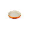 Stoneware Fluted Flan Dish 24cm Volcanic - Heritage
