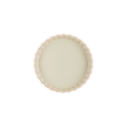 Stoneware Fluted Flan Dish 24cm Volcanic - Heritage