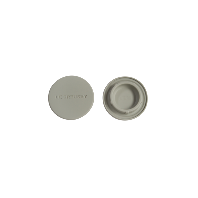 Set of 2 Silicone Mill Caps Mist Grey Set of 2 Silicone Mill Caps Mist Grey