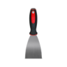 CHEMITOOL Stainless Steel Spatula 50mm Rubber Handle