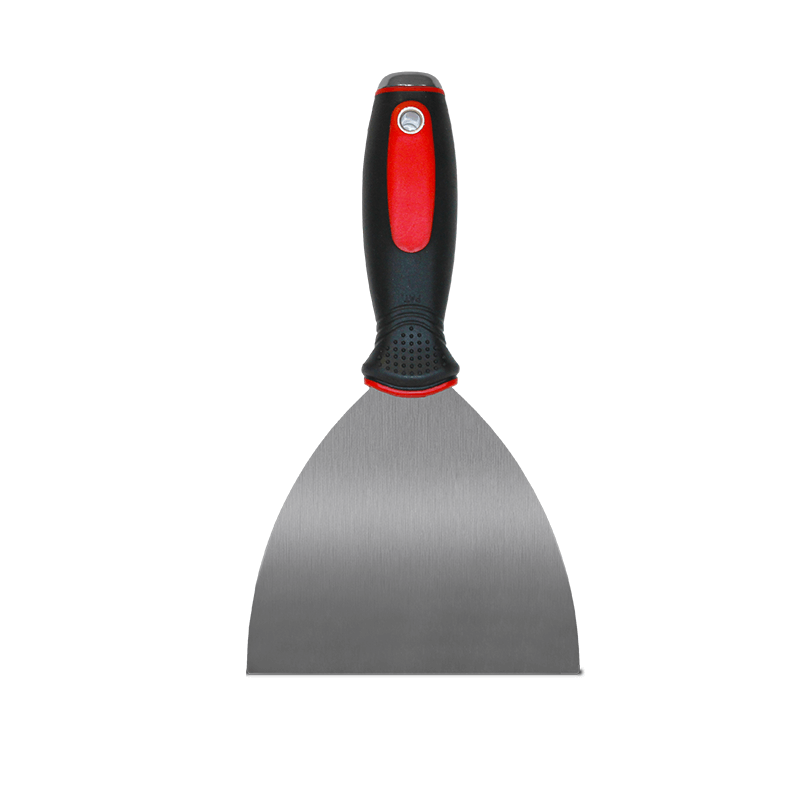 CHEMITOOL Stainless Steel Spatula 125mm Rubber Handle