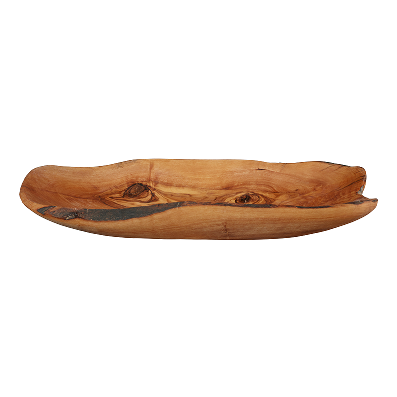 Flat Bowl 30x16cm - Olive Wood Flat Bowl 30x16cm - Olive Wood