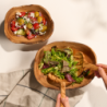 Cubiertos para Ensalada 26cm - Olive Wood