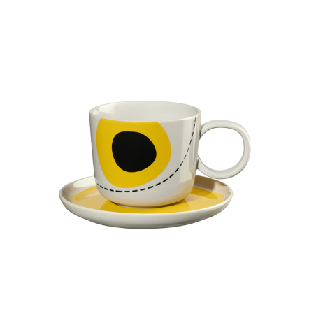 Taza con Platillo 200ml Salto du Soleil - Variété du Soleil