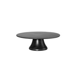Plato de Tarta Negro 22,5cm - Grande Nero