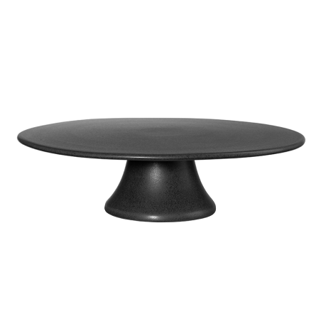 Cake Plate Black 35cm - Grande Nero