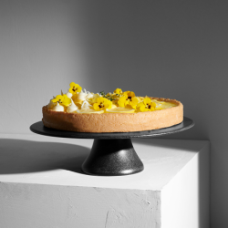 Cake Plate Black 35cm - Grande Nero