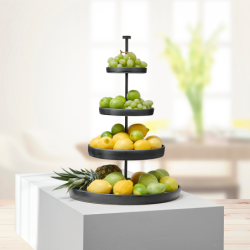 Etagere 4 Níveis Preto 61cm - Grande Nero
