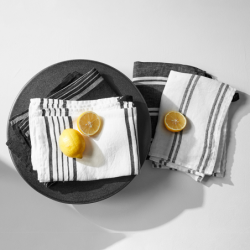 Pano de Cozinha 50x70cm Colunas Brancas - Kitchen Textiles