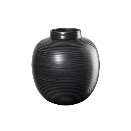 Florero Negro 22cm - Japandi