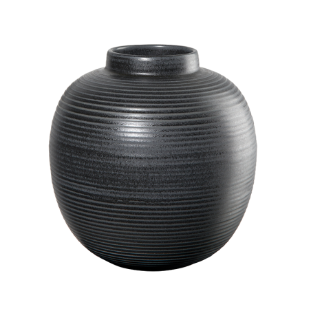 Florero Negro 29cm - Japandi