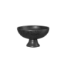 Bowl on Foot Black 14cm - Grande Nero