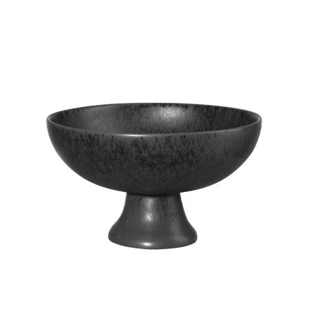 Taça com Pé Alto Preto 21cm - Grande Nero