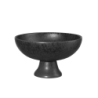 Taça com Pé Alto Preto 21cm - Grande Nero