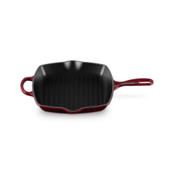 Cast Iron Square Grillit 26cm Garnet - Signature