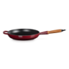 Frying Pan with Wooden Handle 28cm Garnet