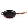 Frying Pan with Wooden Handle 28cm Garnet