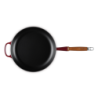 Frying Pan with Wooden Handle 28cm Garnet