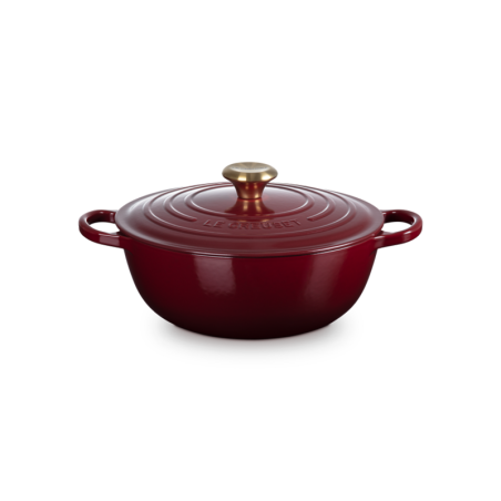 Caçarola Marmita de Ferro Fundido 26cm Garnet