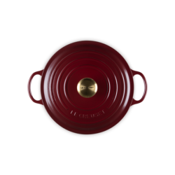 Caçarola Marmita de Ferro Fundido 26cm Garnet