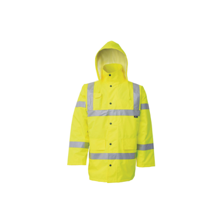 PARKA ALTA VISIBILIDADE 100% POLIÉSTER