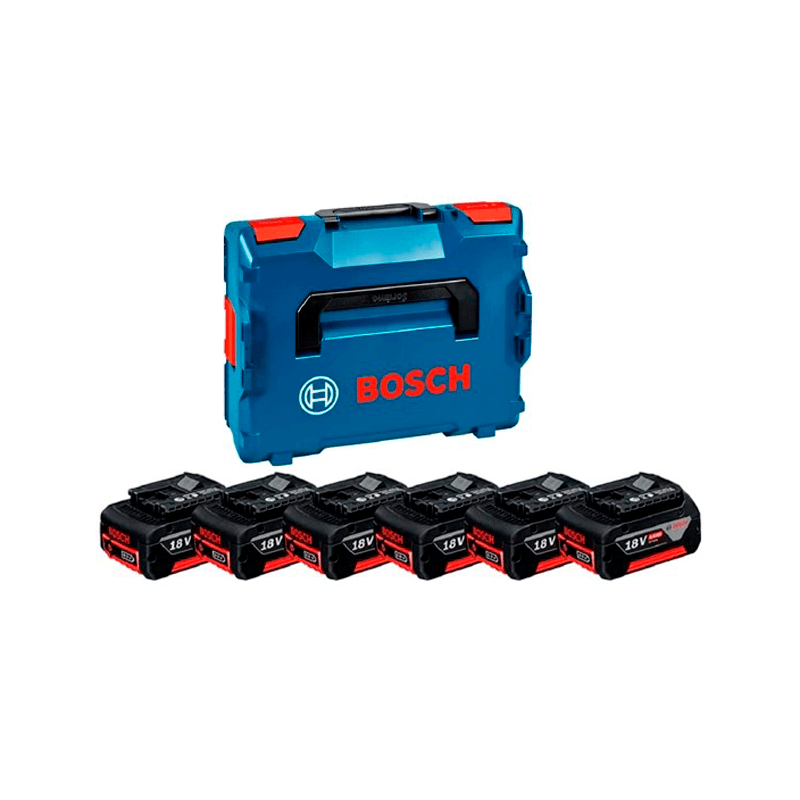 PACK 6 BATERÍAS 4,0AH 18V PROFESSIONAL 1 PACK 6 BATERÍAS 4,0AH 18V PROFESSIONAL 1