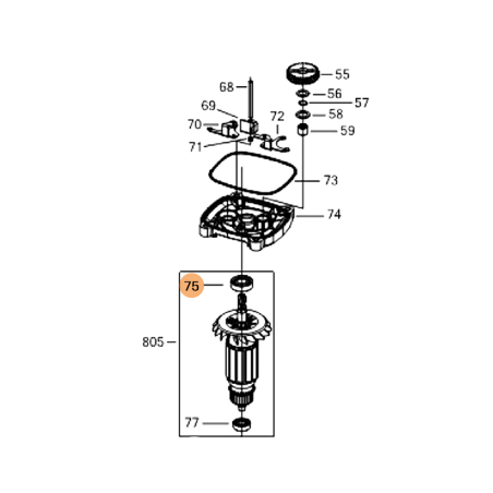 Chumaceira  BLACK DECKER