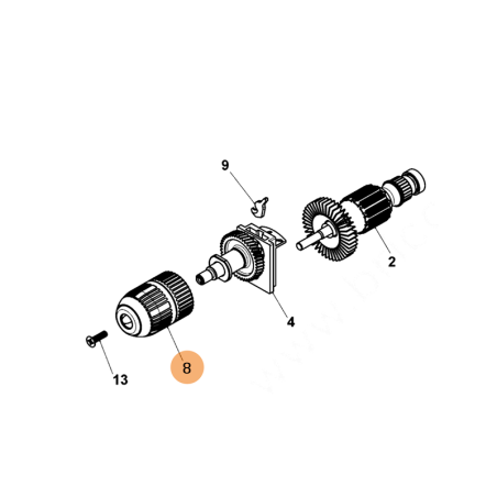 BUCHA 13MM