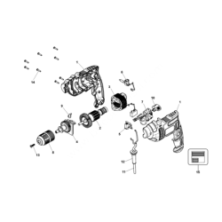 Mandril 13 mm BLACK DECKER