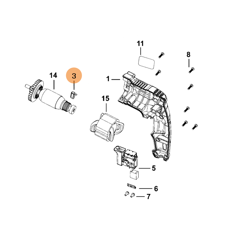 Par de Cepillos (X2) BLACK DECKER Par de Cepillos (X2) BLACK DECKER