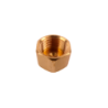 End cap for oil drainage hose