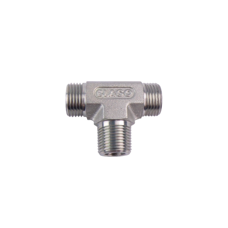 Ermeto screw connection, T piece, yellow