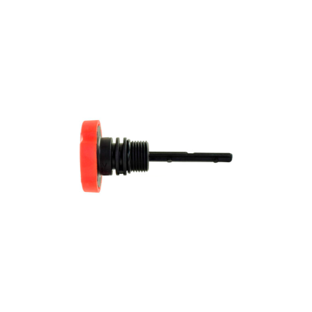 Oil screw plug with oil dipstick