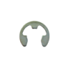 Locking washer 10 blue galvanised DIN 67