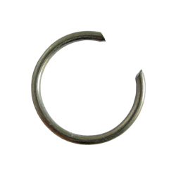 Rataining ring for securing stainless st