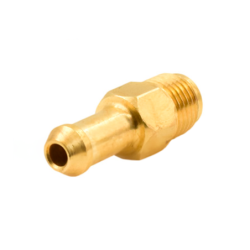 Suction spigot hose connection chem. wit