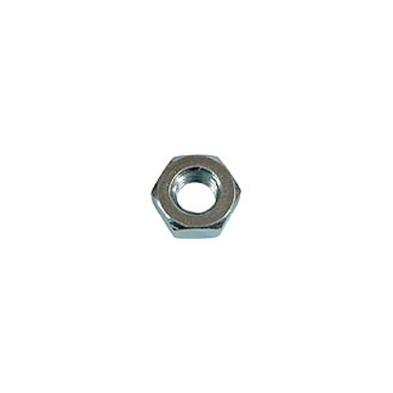 Nut M 8 x 1 white galvanised Nut M 8 x 1 white galvanised
