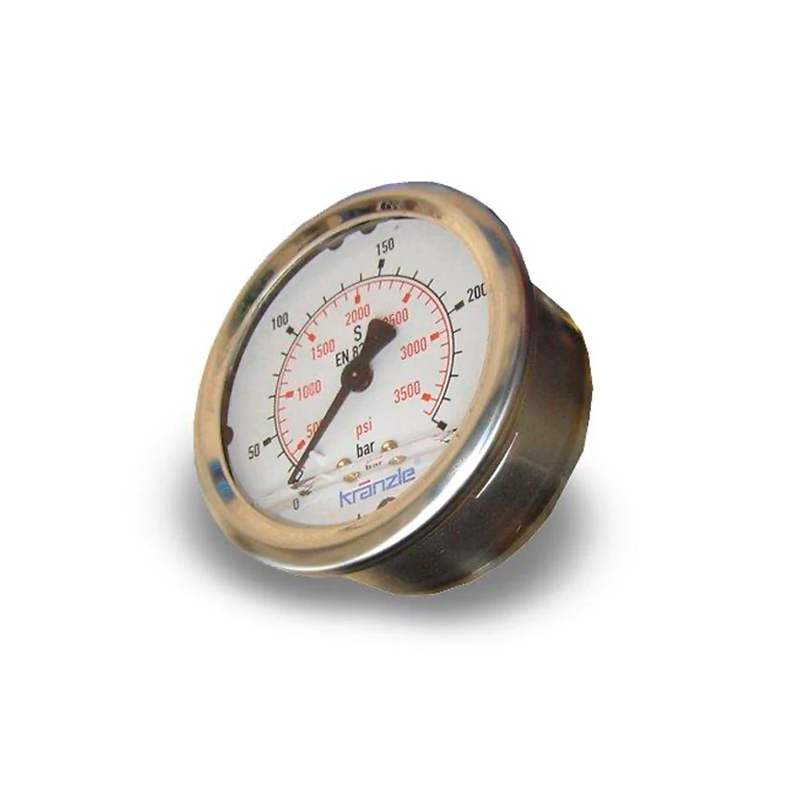 Pressure gauge 0-250 bar dia. 63 mm. Pressure gauge 0-250 bar dia. 63 mm.