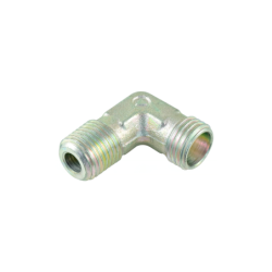 Ermeto screw connection, bracket, yellow
