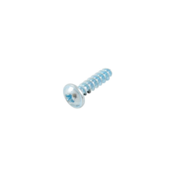 Plastic screw 3.5 x 20 blue galvanised