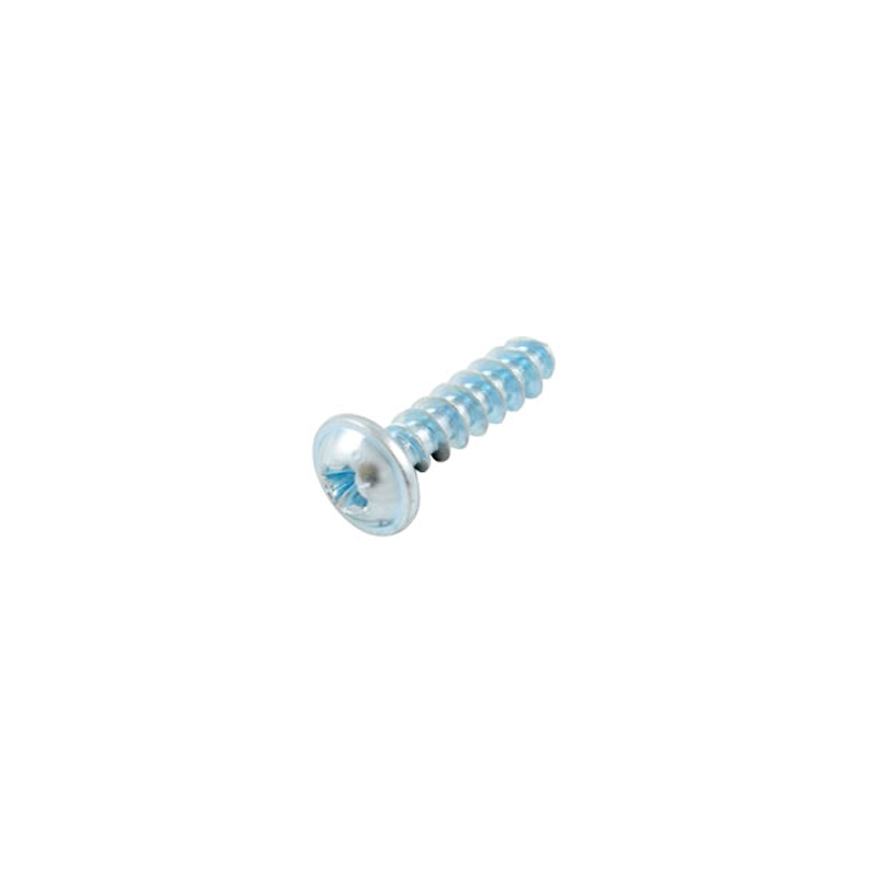 Plastic screw 3.5 x 20 blue galvanised