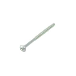 Plastic screw 4.0 x 60 blue galvanised