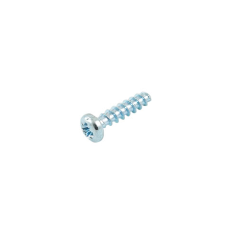 Plastic screw 6.0 x 30 blue galvanised