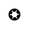 Starlock cap 12,0 mm Zn/Fe w/o cap