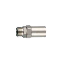 Conector De Rosca Macho De Grande Tamanho Com Luva Para Mangueira De Borracha 28/B 3/8 M ø 13 x 23 mm ANi