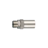 ANi Large Size Male Threaded Connector With Sleeve For Rubber Hose 28/B 3/8 M ø 13 x 23 mm